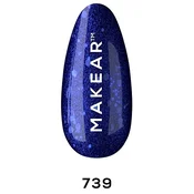 Trajni gel lak za nokte UV i LED 739 | MAKEAR | Kozmo