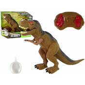 REX Dinosaur T-Rex na daljinsko upravljanje smedi sa zvucnim efektima