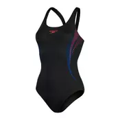 Speedo PLMT MSBK AF, ženski kupaci kostim jednodjelni, crna 80030581