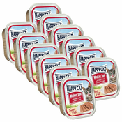 Happy Cat Minkas DUO Paté perutnina in govedina 12 x 100 g