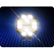 KAMAR PREDNJA LED LUČ SPIDER TOXIC+OPOZORILO+POLOŽAJ 80W+3W+14W, IP69K/2-PACK + darilo (termo skodelica)! [L3440]