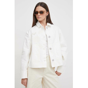 Traper jakna Emporio Armani za žene, boja: bijela, za prijelazno razdoblje