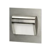 DRACO LED NEW 1,5W, stopniščna vgradna svetilka, 12VDC, 30lm, 6000K, satinirana, inovativen način