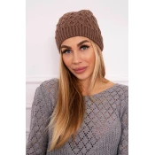 Kesi Cap with fleece Roma K224 mocca