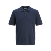 JACK & JONES Muška polo majica 12268216, Tamnoplava
