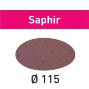 Brusni list Saphir STF D115/0 P80 SA/25 kos