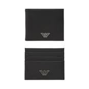 Usnjena denarnica in etui za kartice Emporio Armani