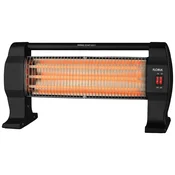 Floria Kvarcna grejalica ZLN1084 BK, 1200 W, crna