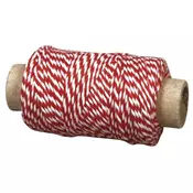Rayher. Vrvica jarn, 1mm, rdeča 35m, 10g