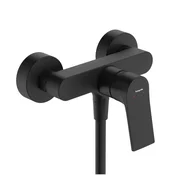 ARMATURA ZA TUŠ ZEBRIS STENSKA, ČRNA, 72578670, HANSGROHE | Topdom