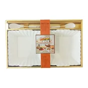 Porcelanske cinije 2/1 sa kašicicom 4238