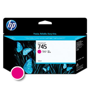 HP kartuša 745 (F9J95A), (130ml), rdeča