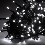 Rebel LED lučke za novoletno jelko , 10m, hladno bela, s spremembo načina osvetlitve, IP44