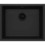Deante Corda ZQA N10C Sudopera, Podgradna, 1 korito, 19cm, Granitna, Crna