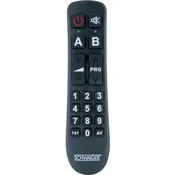 Schwaiger Schwaiger UFB1100 533 univerzalna daljinski upravljalnik črna, (20411340)