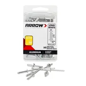 Arrow Arrow RA 5 x 8 mm Alu (50 kosov) – Maksimalno močne aluminijaste slepe zakovice za težke in obremenjene spoje