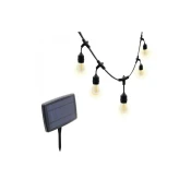 Velamp LED svetlobna veriga s solarnim polnjenjem, 8m