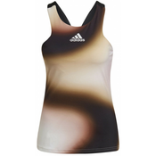 Ženska majica bez rukava Adidas Mel Y Tank W - black/sandy beige met/white