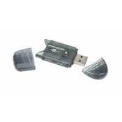 Gembird Bralnik kartic mini ALL IN 1, FD2-SD-1