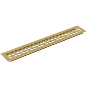Prezračevalna Rešetka 1000x80mm Zlato Eloksiran