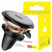 Baseus magnetski držač za automobil s ventilacijskom rešetkom i kopčom za kabel Zlatna C40141201G13-00