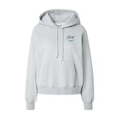 LEVIS  Majica GR Everyday Hoodie 2.0 svetlo modra/svetlo siva/črna