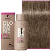 , Schwarzkopf BlondMe Glow toner 60 ml 9.5-81 | Fragola