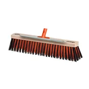 shumee Ščetka za čiščenje ulic PREMIUM 55x400 mm - s strgalom (nastavek na klik)/TEGER