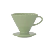 Hario V60-02 keramički dripper maslinasti + 40 filtara - pour over