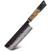 Damaskus kuhinjski nož Airi - Nakiri / Črna KP37323