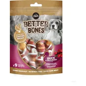 BetterBones Soft Treats - Raca in brusnice - 9 kosov