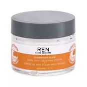 Ren Clean Skincare Radiance Overnight Glow noćna krema za lice za sve vrste kože 50 ml za žene