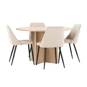 Jedilniški komplet Dallas 4991 (Hrast) 74cm