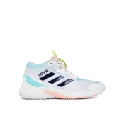 Čevlji za športe v zaprtih prostorih adidas Crazyflight 6 Mid HQ0112 Bela