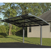 Aluminijasti nadstrešek za avto Arizona Breeze 5000 Antracit 495x290x274 cm