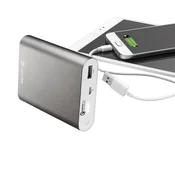 Baterija CELLULARLINE Freepower Ultra, 10000mAh, Siva