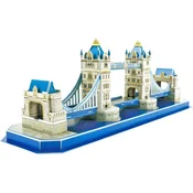 CubicFun Tower Bridge 3D sestavljanka 52 kosov
