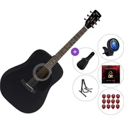 Cort AD810 SET 2 Black Satin Akustična kitara