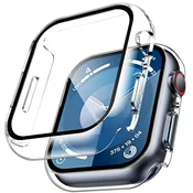 Infostyle TAURI zaščitni ovitek z zaščitnim steklom za Apple Watch Series 9/8/7 (41 mm) – prozoren