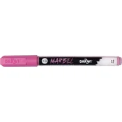 Darwi Marbel Marker pero 0,7 mm Pink N°475 1 kos