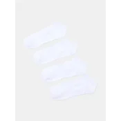 Sinsay - Pamučne čarape 4-pack - belo