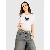 Empyre Sk8 Cats For The Girls Boxy ženska majica white