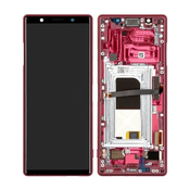 Sony Xperia 5 - LCD zaslon + steklo na dotik + okvir (Red) - 1319-9456 Genuine Service Pack