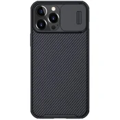 Nillkin camshield pro magnetni etui oklepni ovitek za kamero iphone 13 pro max black (magsafe compatible)