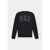 GAP Majica HERITAGE siva/črna