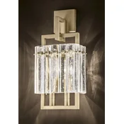 Casa Padrino luxury wall lamp brass 22.5 x 13 x H. 45 cm - Metal wall lamp with glass lampshade - Luxury wall lights - Luxury quality - Made in Italy