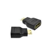 Adapter Mini HDMI-HDMI M/F E-Green crni