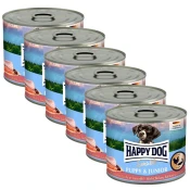 Happy Dog Sensible Puppy & Junior 6 x 200 g / piletina & losos