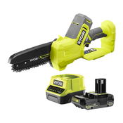 RYOBI 18V One Plus 15cm-es mini motorna pila + 1x 2.0Ah akumulator + punjač RY18PS15A-120