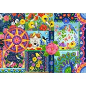 BlueBird - Puzzle Barve pomladi - 1 000 kosov